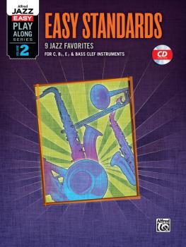 Alfred Jazz Easy Play-Along Series, Vol. 2: Easy Standards (9 Jazz Fav (AL-00-36087)