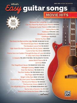 Alfred's Easy Guitar Songs: Movie Hits (50 Songs and Themes) (AL-00-45155)