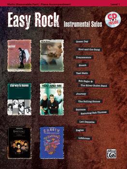 Easy Rock Instrumental Solos, Level 1 for Strings (AL-00-32615)