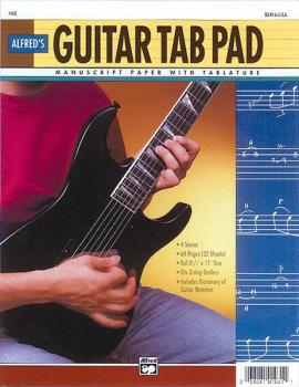 Guitar TAB Pad (8.5" x 11") (AL-00-4400)
