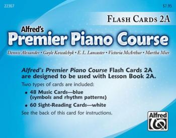 Premier Piano Course, Flash Cards 2A (AL-00-22367)