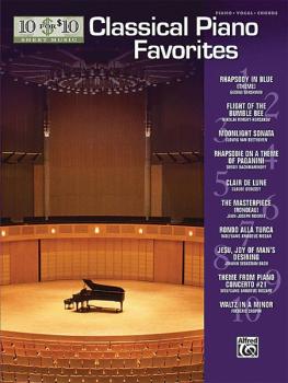 10 for 10 Sheet Music: Solo Piano Showpieces (AL-00-31475)