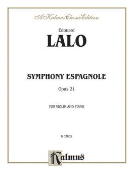 Symphony Espagnole, Opus 21 (AL-00-K03605)