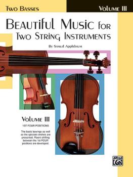 Beautiful Music for Two String Instruments, Book III (AL-00-EL02225)
