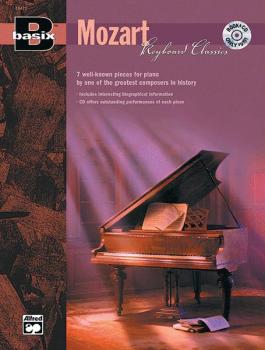 Basix: Keyboard Classics: Mozart: 7 Well-Known Pieces for Piano by On (AL-00-19470)