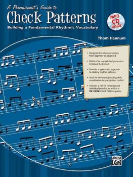 A Percussionist's Guide to Check Patterns: Building a Fundamental Rhyt (AL-00-32040)