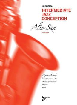 Intermediate Jazz Conception Alto & Baritone Saxophone: 15 Great Solo  (AL-01-ADV14780)
