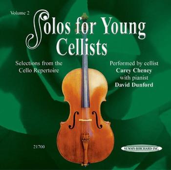 Solos for Young Cellists CD, Volume 2: Selections from the Cello Reper (AL-00-21700X)
