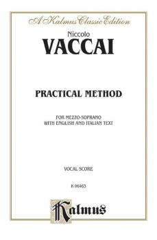 Practical Vocal Method for Mezzo-Soprano: Vocal Score and Piano Accomp (AL-00-K06463)