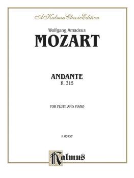 Andante for Flute, K. 315 (C Major) (Orch.) (AL-00-K03757)