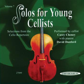 Solos for Young Cellists CD, Volume 7: Selections from the Cello Reper (AL-00-27899)