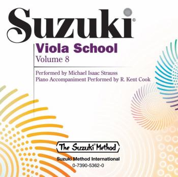 Suzuki Viola School, Volume 8: International Edition (AL-00-30444)