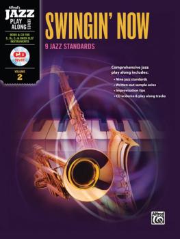 Alfred Jazz Play-Along Series, Vol. 2: Swingin' Now (9 Jazz Standards) (AL-00-33390)