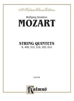 String Quintets, K. 406, 515, 516, 593, 614 (AL-00-K03748)