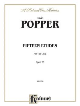 Fifteen Etudes for Cello, Opus 76 (AL-00-K04426)