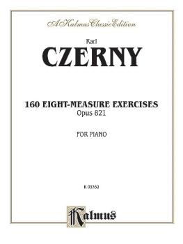 160 8-measure Exercises, Opus 821 (AL-00-K03352)