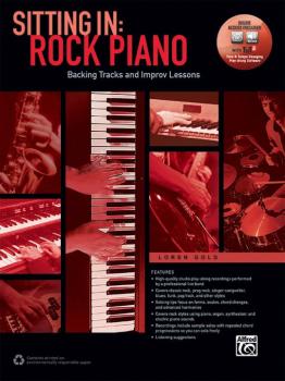 Sitting In: Rock Piano: Backing Tracks and Improv Lessons (AL-00-42819)