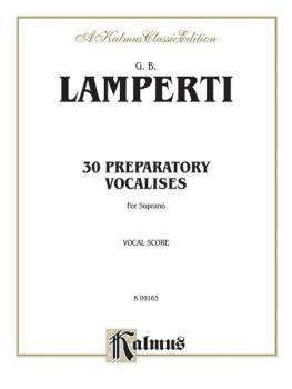 30 Preparatory Vocalises (AL-00-K09163)