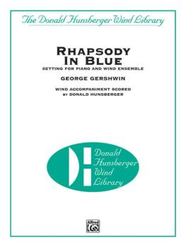 Rhapsody in Blue (Setting for Piano and Wind Ensemble) (AL-00-DH9804)