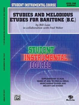 Student Instrumental Course: Studies and Melodious Etudes for Baritone (AL-00-BIC00162A)