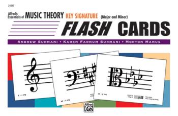 Alfred's Essentials of Music Theory: Flash Cards -- Key Signature (Maj (AL-00-24447)