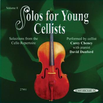 Solos for Young Cellists CD, Volume 8: Selections from the Cello Reper (AL-00-27901)
