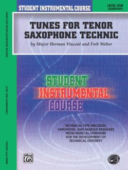 Student Instrumental Course: Tunes for Tenor Saxophone Technic, Level  (AL-00-BIC00138A)