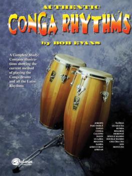 Authentic Conga Rhythms (Revised): A Complete Study: Contains Illustra (AL-00-HAB00012A)