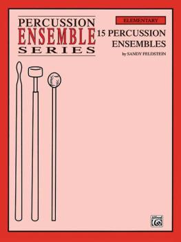 15 Percussion Ensembles (For 4 Players) (AL-00-PERC9606)
