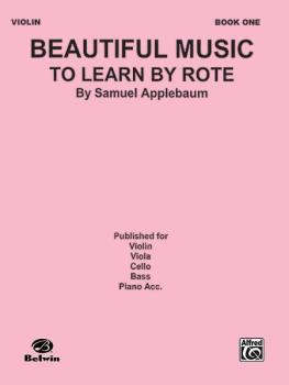 Beautiful Music to Learn by Rote, Book I (AL-00-EL02724)