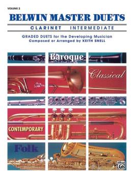 Belwin Master Duets (Clarinet), Intermediate Volume 2 (AL-00-EL03643)