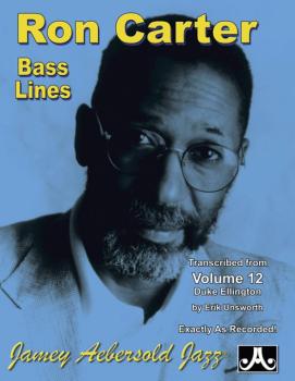 Ron Carter Bass Lines, Vol. 12 (Transcribed from <i>Volume 12 Duke Ell (AL-24-RC4)