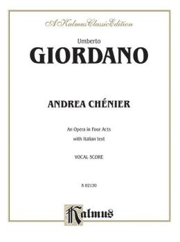 Andrea Chénier - An Opera in Four Acts (AL-00-K02130)