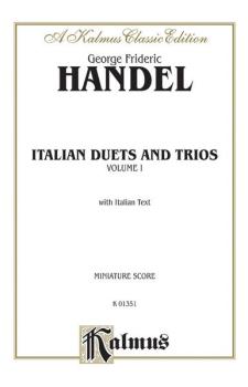 Italian Duets and Trios, Volume I (AL-00-K01351)