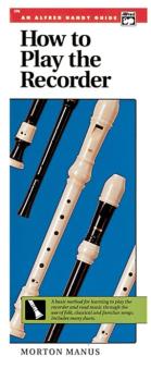How to Play the Recorder: A Basic Method for Learning to Play the Reco (AL-00-298)