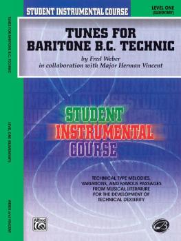 Student Instrumental Course: Tunes for Baritone Technic, Level I (AL-00-BIC00163A)