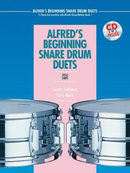 Alfred's Beginning Snare Drum Duets: 15 Duets That Correlate with Alfr (AL-00-16930)