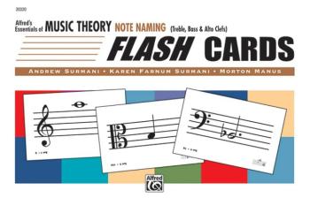 Alfred's Essentials of Music Theory: Flash Cards -- Note Naming (AL-00-20320)