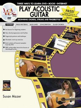 Play Acoustic Guitar: Beginning Chords, Strums, and Fingerstyle: Three (AL-07-1125)