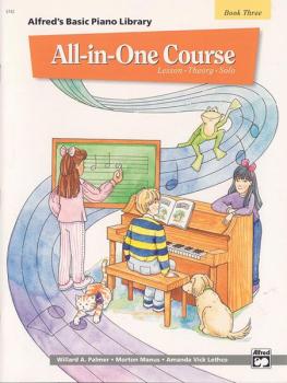 Alfred's Basic All-in-One Course, Book 3 (Lesson * Theory * Solo) (AL-00-5742)