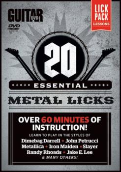 Guitar World: 20 Essential Metal Licks: Learn to Play in the Styles of (AL-56-41085)