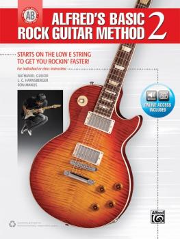 Alfred's Basic Rock Guitar Method 2: The Most Popular Series for Learn (AL-00-45054)