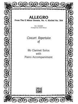 Allegro (from <I>E Minor Sonata #4</I>) (AL-00-WS0006)