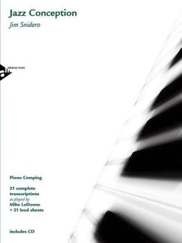 Jazz Conception Piano Comping: 21 Complete Transcriptions as Played by (AL-01-ADV14739)