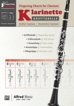Grifftabelle Klarinette (Deutsch) - Fingering Charts for Clarinet (Oeh (AL-00-20228G)
