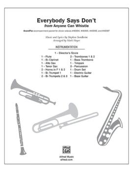 Everybody Says Don't (from <i>Anyone Can Whistle</i>) (AL-00-46999)