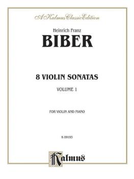 Eight Violin Sonatas (AL-00-K09193)