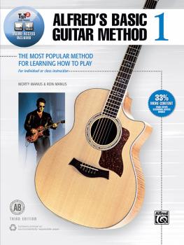 Alfred's Basic Guitar Method 1 (Third Edition): The Most Popular Metho (AL-00-45305)