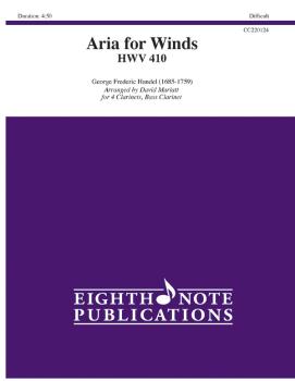 Aria for Winds (HWV 410) (AL-81-CC220124)
