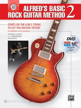 Alfred's Basic Rock Guitar Method 2: Starts on the Low E String To Get (AL-00-45055)